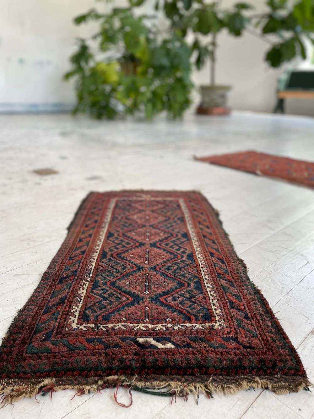 ビンテージ バルーチラグ　1970's Vintage Baluch rug Vintage Baluch Rug for sale at Pamono
